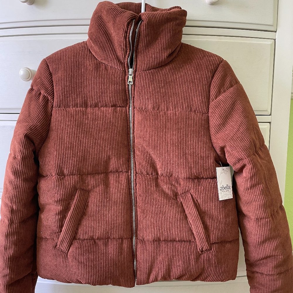 Corduroy Puffer Jacket